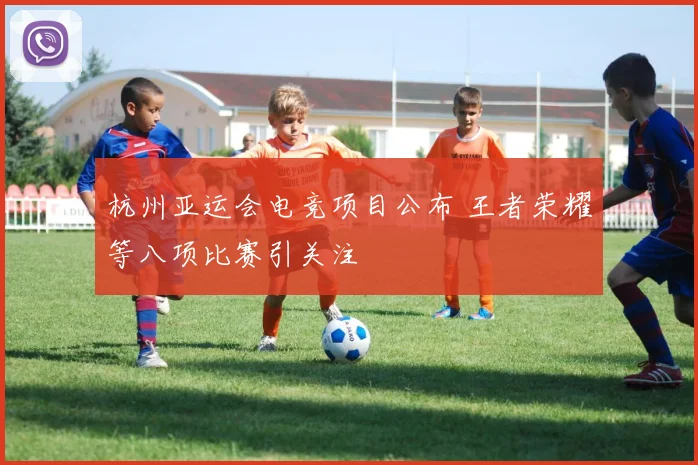 杭州亚运会电竞项目公布 王者荣耀等八项比赛引关注